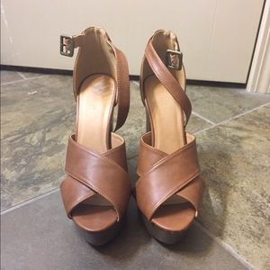 Charlotte Russe block heel sandal